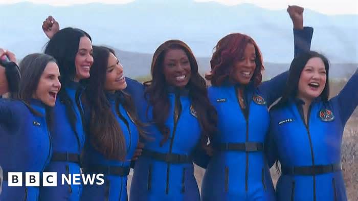 Blue Origin crew safely back on Earth after all-female space flight