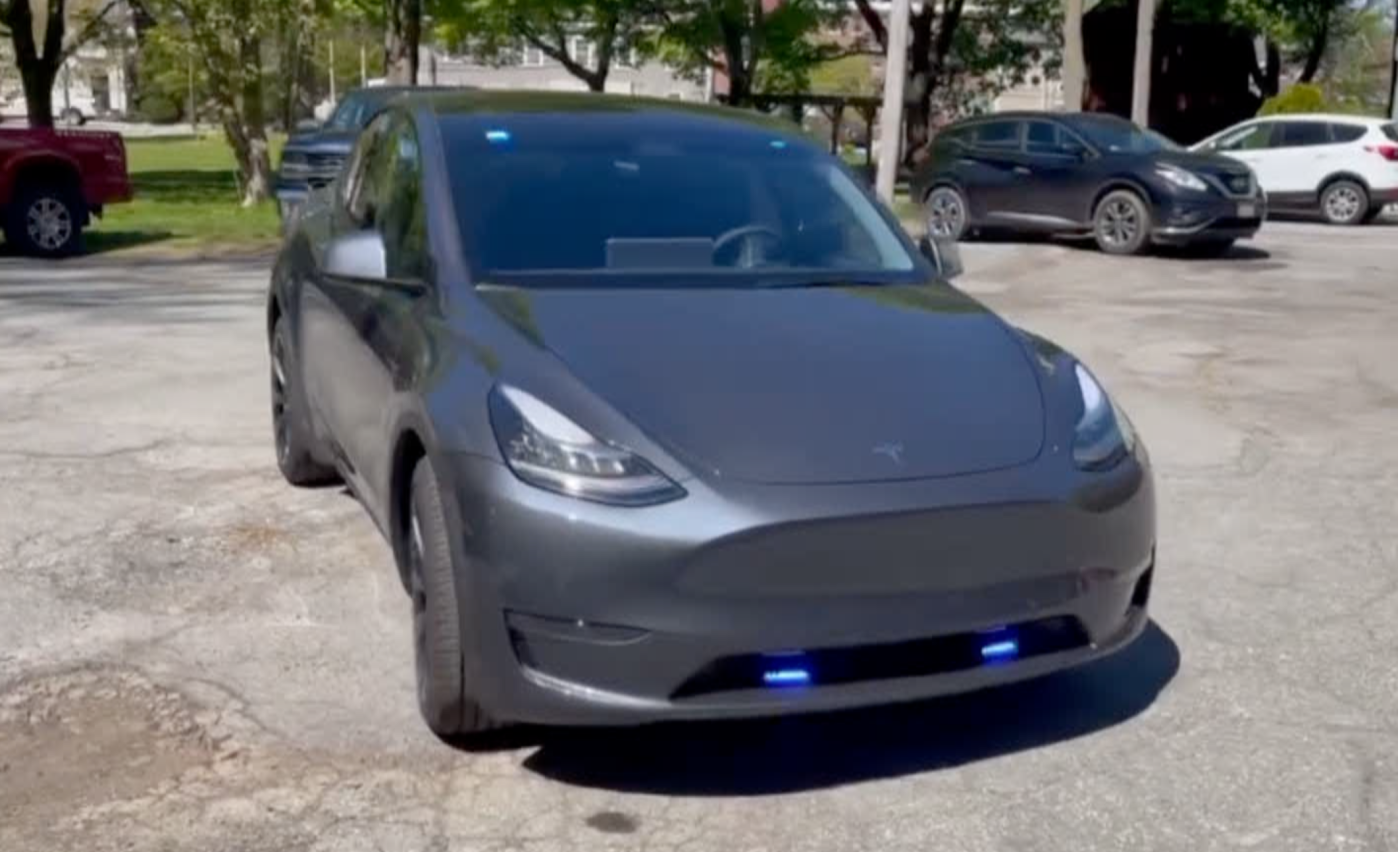 Ipswich police buy Tesla to replace Chief’s cruiser