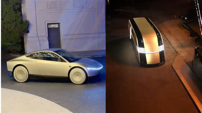 Elon Musk unveils Cybertruck-inspired Tesla Robotaxi, Robovan, to cost below $30k