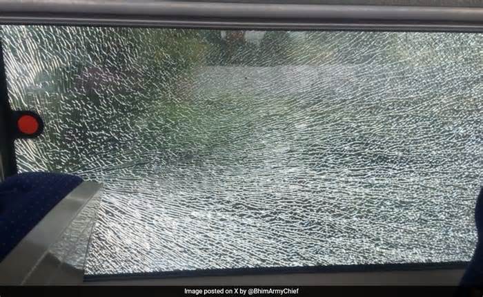 Bhim Army Chief Claims Stones Thrown At Vande Bharat Coach He Was Travelling In