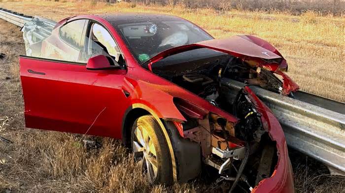 Tesla Pierced Front To Back And Somehow That’s Not Even The Craziest Part