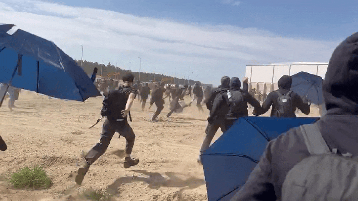 Hundreds of Anti-Tesla Protesters Storm Gigafactory in Germany