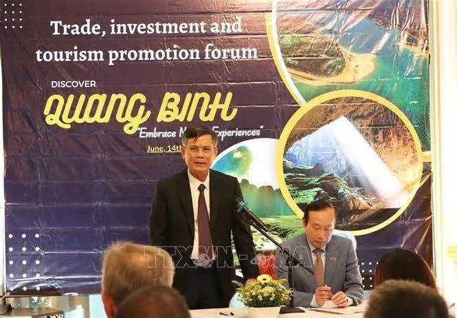 Quang Binh woos Belgian tourists, investors