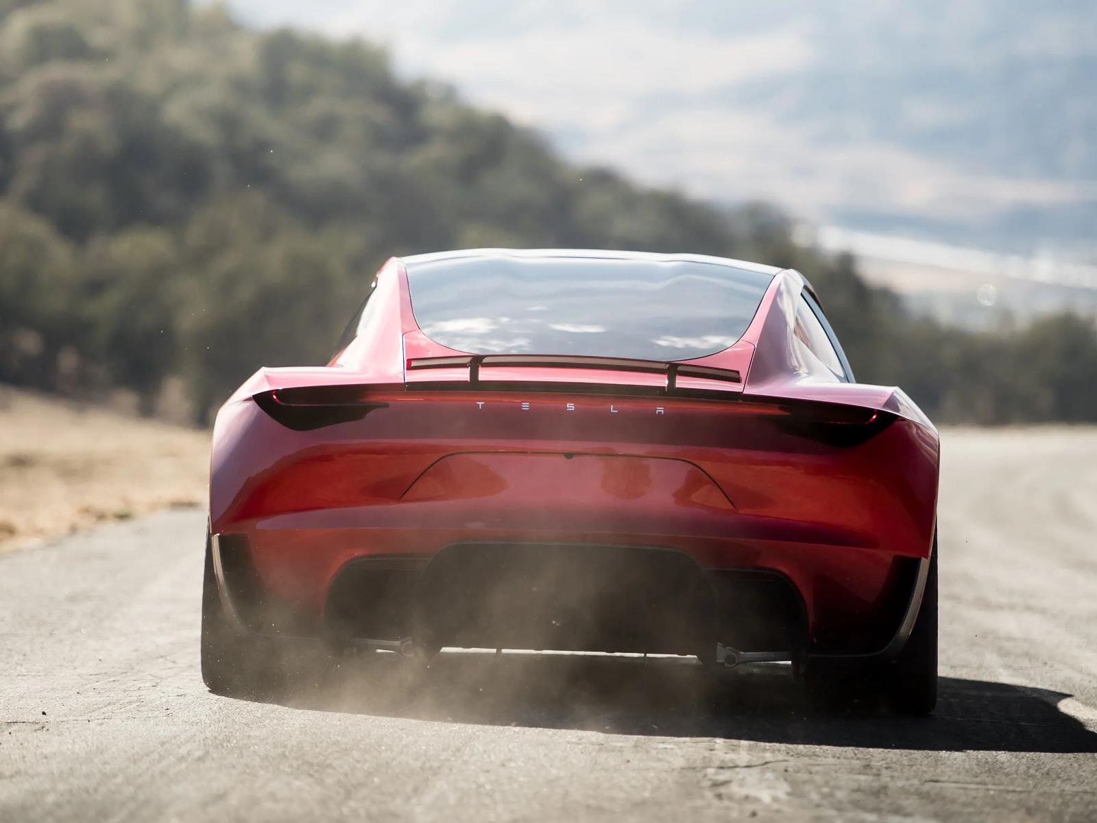 Elon Musk Teases Crazy Flying EV Car Tech Ahead Of Tesla Roadster 2 Demo