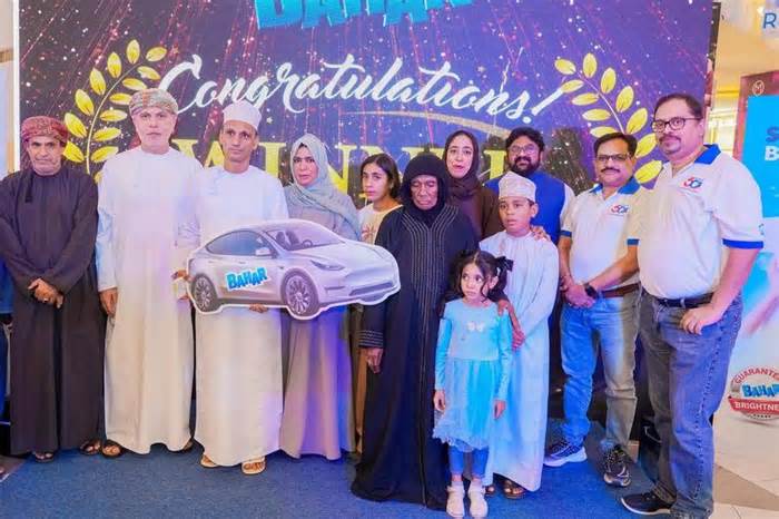 Bahar rewards its loyal customers with Oman’s first-ever Tesla