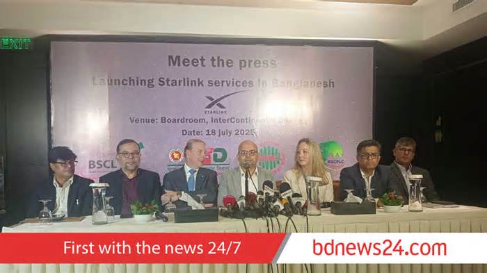 Starlink’s high-speed satellite internet goes live in Bangladesh