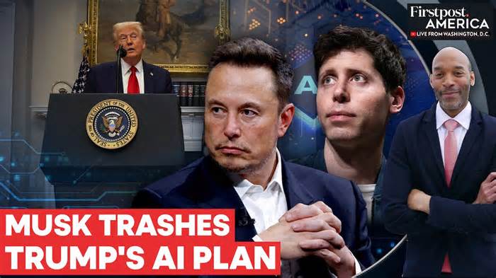 Elon Musk vs Sam Altman as Trump Backs OpenAI's $500 Bn Stargate Project | Firstpost America | N18G