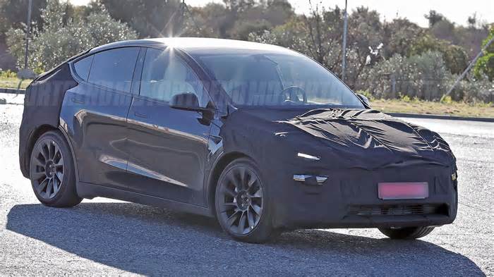 New Tesla Model Y First Look: Model 3 Upgrades Coming to Popular Electric SUV