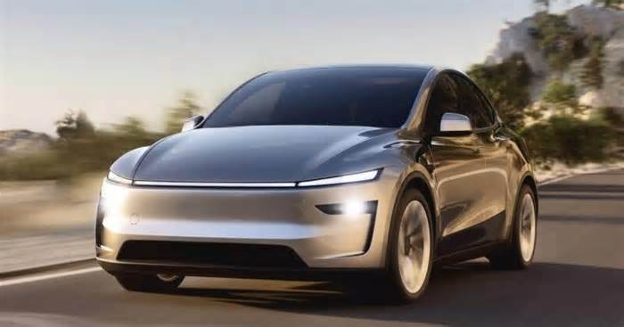 2025 Tesla Model Y motor and battery specs detailed