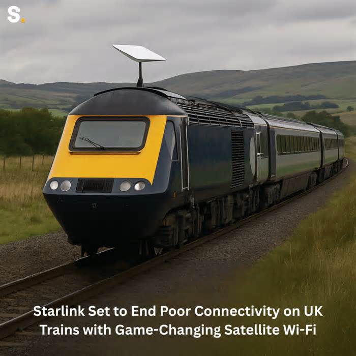 Elon Musk’s Starlink Rockets into UK Trains—Passengers Finally Get Reliable Internet on Remote Routes