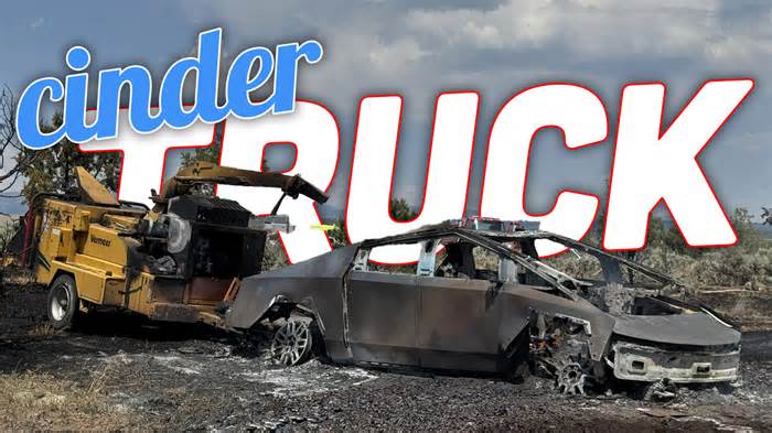 Mystery Fire That Torched Tesla Cybertruck Was Hot Enough To Melt Stainless Steel