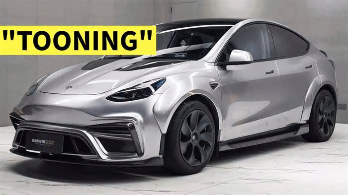 Controversial Tuner Now Maming Teslas, Meet This Widebody Model Y