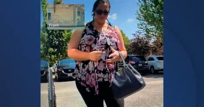 Meridian Police identify woman who vandalized Tesla Cybertruck with lipstick