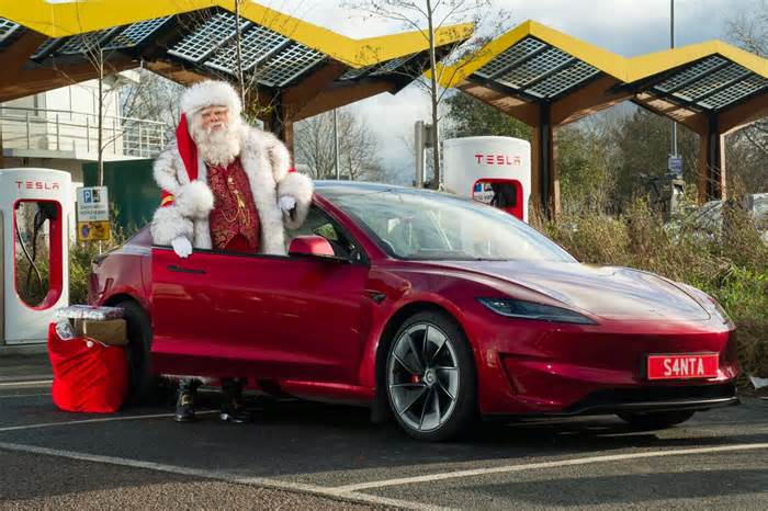 UK’s Auto Trader gives Santa a Model 3