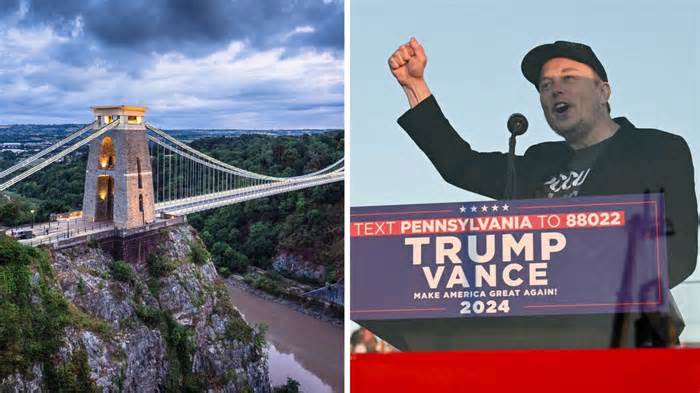 Clifton suspension bridge dramatically departs from Twitter sparking wave of online jokes