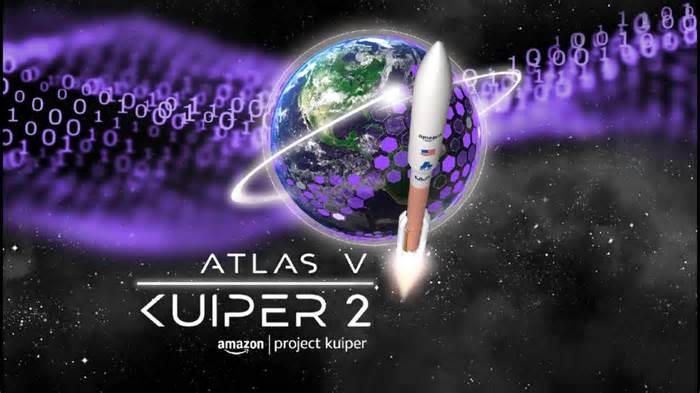 ULA Atlas V prepares for Monday launch of Amazon's Kuiper 2 satellite mission