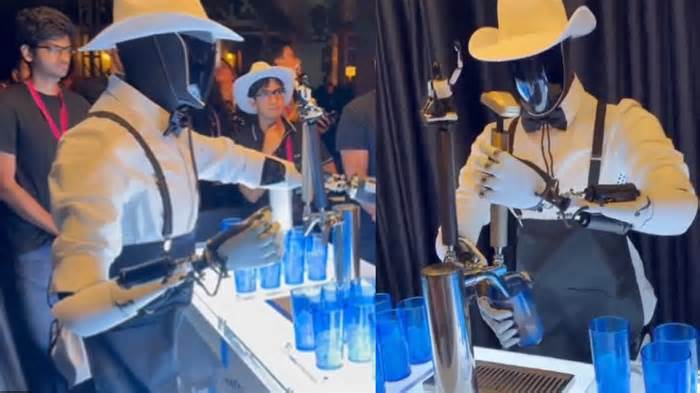 Machines Or NOT? Tesla Optimus Robots Serving Drinks Were Controlled By ‘Humans’