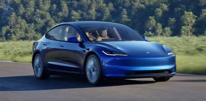 2025 Tesla Model 3 Long Range RWD – longest range variant at 702 km WLTP; from RM211k in Germany