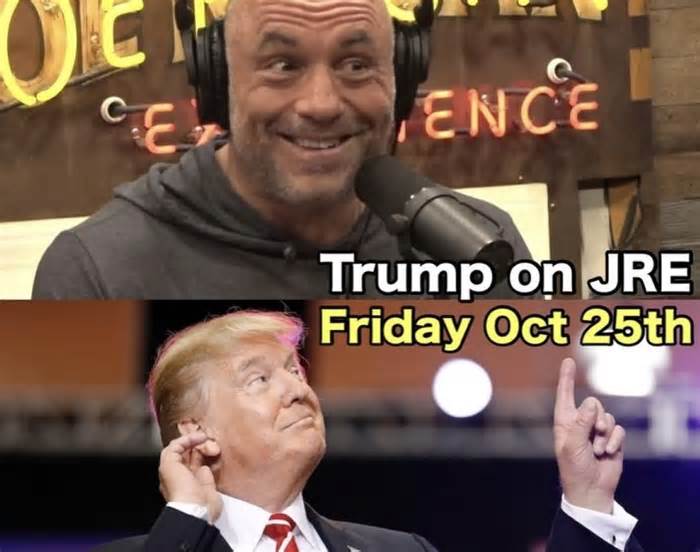 Joe Rogan to host President Donald Trump on the Joe Rogan Experience podcast on October 25