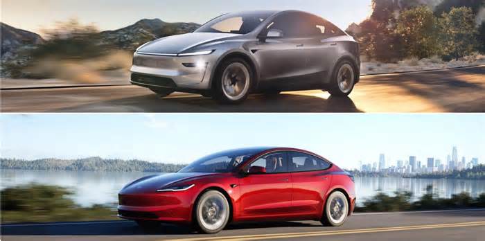 2025 Tesla Model Y Juniper vs. 2025 Tesla Model 3: New EVs Compared