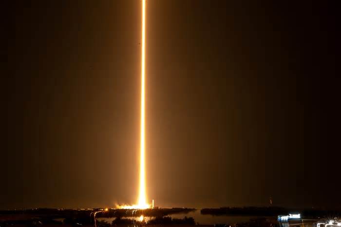 SpaceX launches historic mission to space station on new Crew Dragon dubbed ‘Grace’