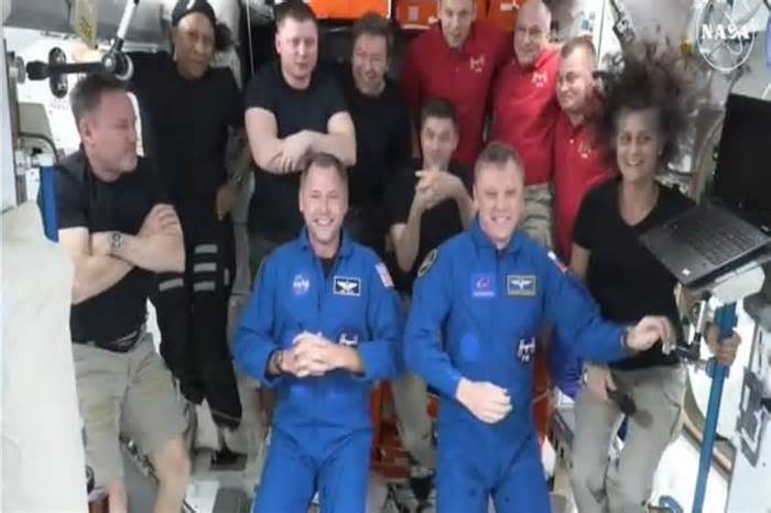 SpaceX Crew-9 arrives at ISS; welcomed by NASA's Sunita Williams and Butch Wilmore