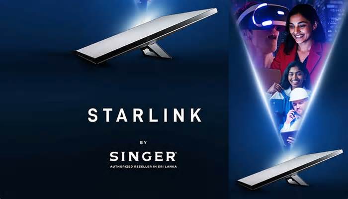 SpaceX – STARLINK appoints Singer as Authorized Retailer in Sri Lanka