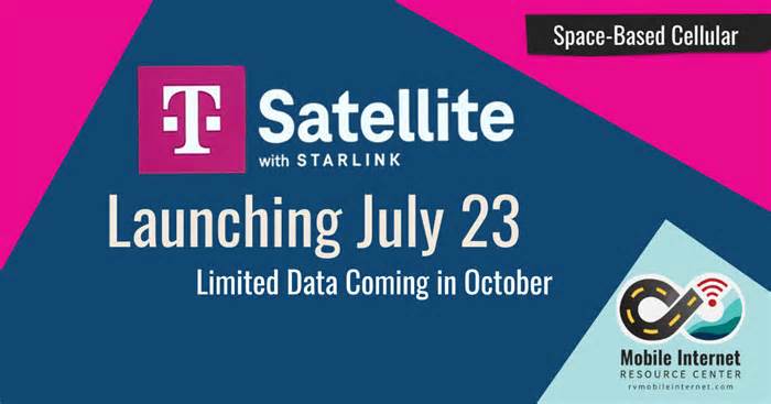 T-Mobile’s “T-Satellite With Starlink” Messaging Service Launching July 23rd, Limited Satellite Data Support Coming In October