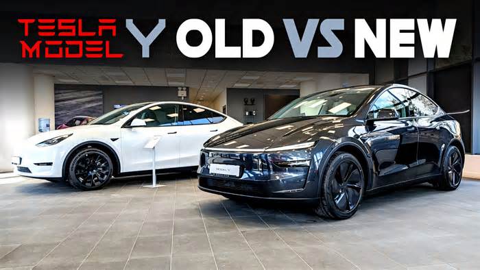 We Compare The 2026 Tesla Model Y Side-By-Side With Its Predecessor