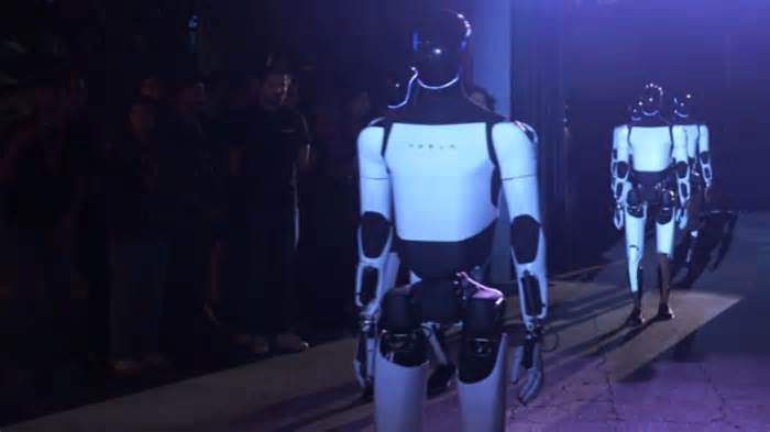 Elon Musk-owned Tesla shows off Optimus humanoid robots at ‘We Robot’ event