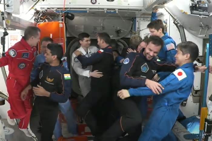 Ax-4 mission to depart space station aboard SpaceX Crew Dragon’s 1st flight home