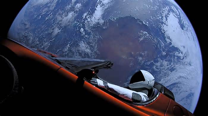 Elon Musk's Tesla Roadster might crash back into Earth after space launch and land him in a lot of trouble