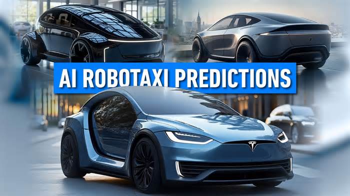 Elon Musk’s Grok AI Predicts What The Tesla RoboTaxi Will Look Like