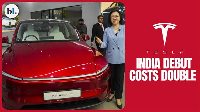 Tesla Enters India With Model Y at ₹59.89 Lakh, Double US Price Due to Import Duties
