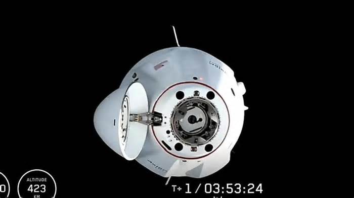 Dragon spaceship docks with ISS: ‘Grace is happy to be on Harmony’