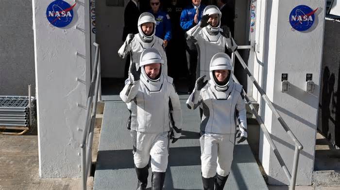 NASA’s SpaceX crew ready for launch to the International Space Station