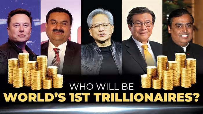 Who Will Be World’s First Top 10 Trillionaires? Two Indians, Gautam Adani & Mukesh Ambani, Make It To The List! Elon Musk Leads - Check Full List