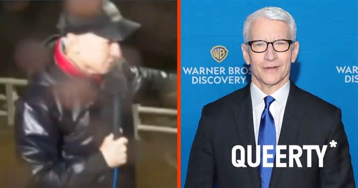 God save the queen! The internet is freaking out over Anderson Cooper’s wild Hurricane Milton coverage