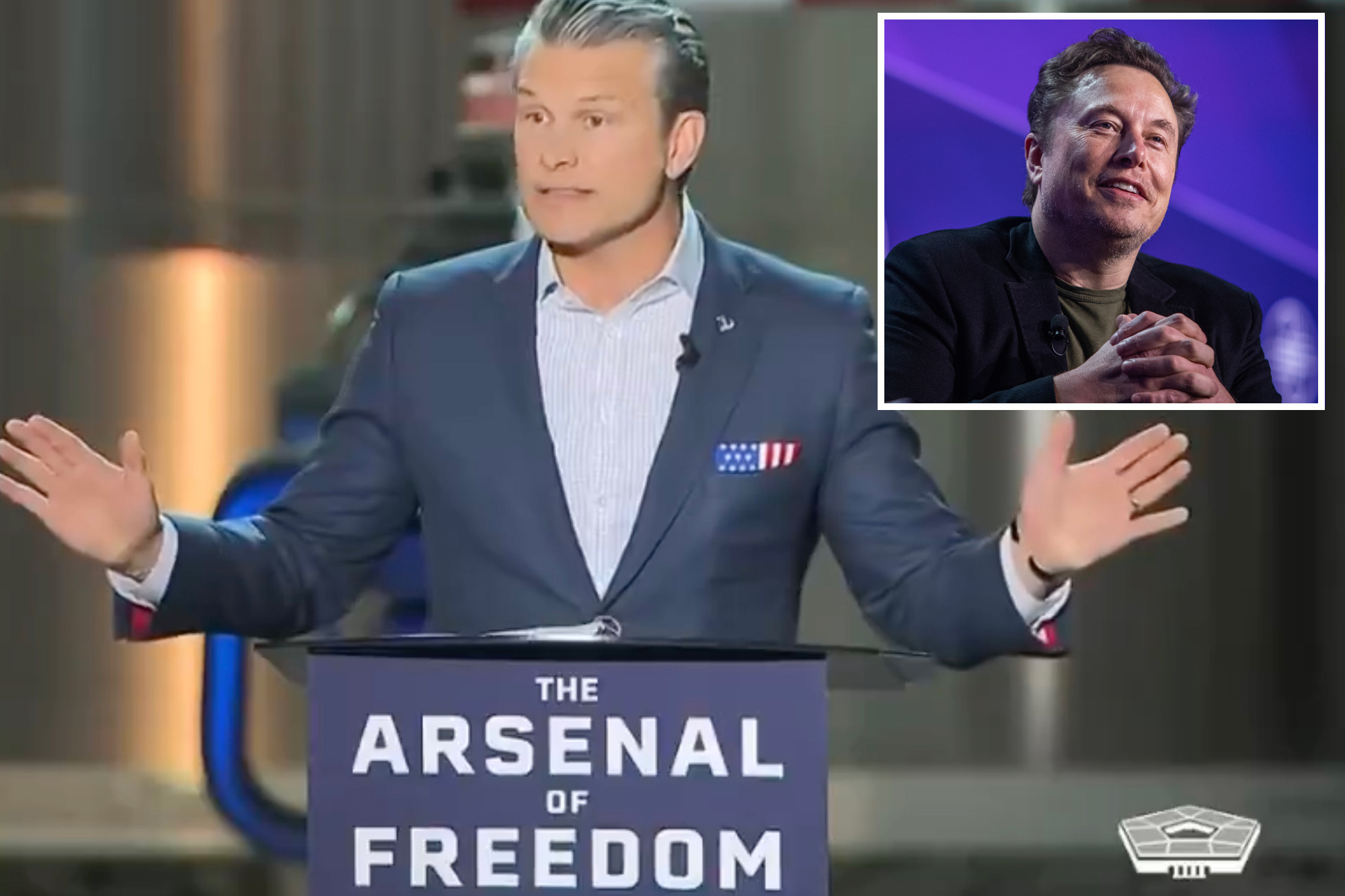Hegseth joins Musk at SpaceX, pledges ‘Elon-style’ approach to unleash tech innovation at Pentagon and make ‘Star Trek real’
