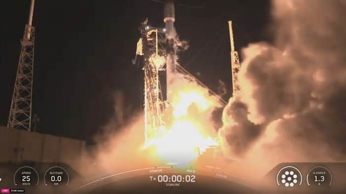 WATCH: SpaceX launches Falcon 9 rocket from Florida coast