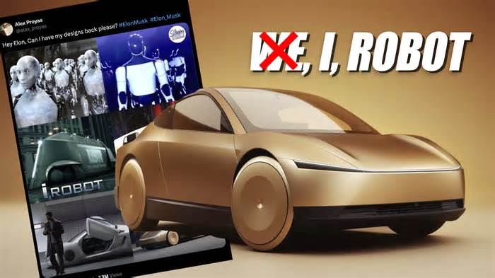 ‘I, Robot’ Director Accuses Tesla Of Copying Designs For Optimus, Cybercab And Robovan