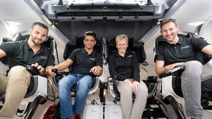 India's Shubhanshu Shukla Rides Dragon Spacecraft For The First Time Before Historic ISS Flight