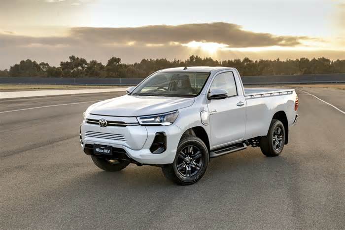 The Hilux will be Toyota's first electric truck