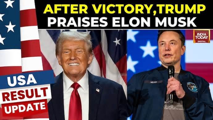 Donald Trump praises Elon Musk in victory speech: Star is born