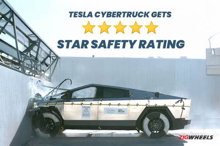 The Tesla Cybertruck Scores Five-Star Safety Rating In NHTSA Crash Test