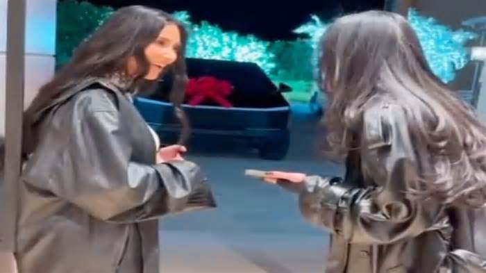 Kim Kardashian spends big on best friend Tracy Romulus’ birthday with a mind-blowing $100K Tesla Cybertruck gift