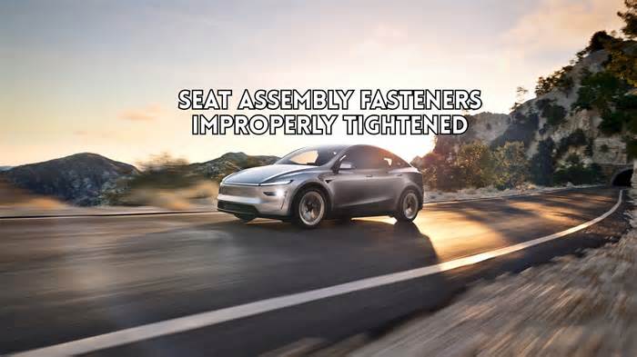 Tesla Recalls 2026 Model Y and Model 3 Vehicles for Improperly Tightened Seat Fasteners