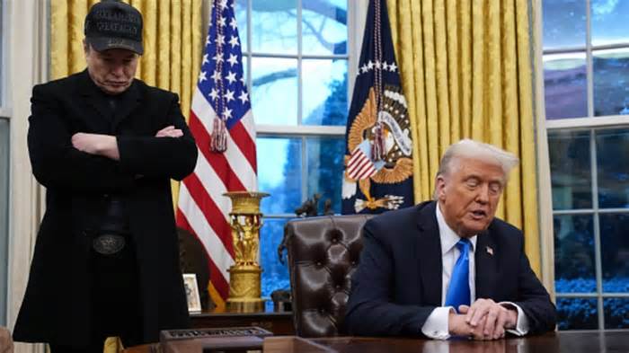 Trump lauds Elon Musk and DOGE at White House farewell