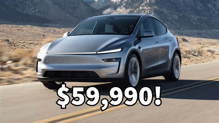 Tesla Launches 2025 Model Y Juniper in the US at $59,990, Deliveries to Start in March