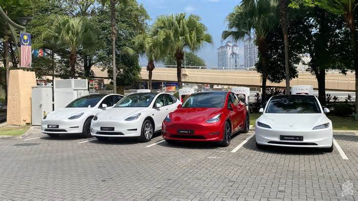 EV Registrations in Malaysia: Tesla Model 3 and Model Y top registered EVs for September 2024